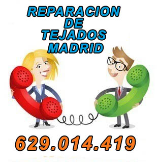 reparaciones de tejados en Madrid